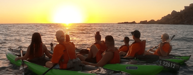 Sunset kayak_MC Adventure